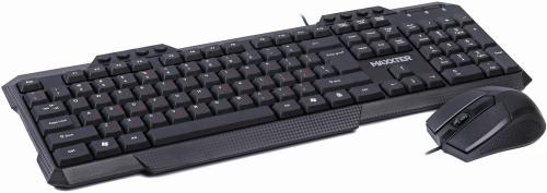 Комплект клавіатура та миша Maxxter KMS-CM-02-UA Black (USB)