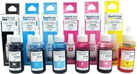 Чорнило для принтера Premium Quality Epson 673 SET BK/C/M/Y/LC/LM 6х70ml (70264951)