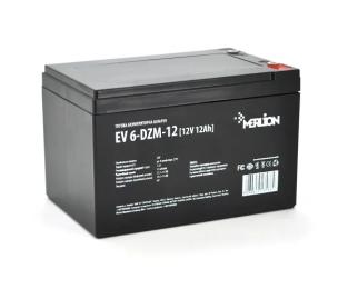 Акумулятор для ДБЖ Merlion AGM EV 6-DZM-12 M5 12V 12.0Ah, тягова
