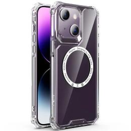 Чохол-накладка EpiK TPU Gorilla with MagSafe для Apple iPhone 14 (6.1) Clear