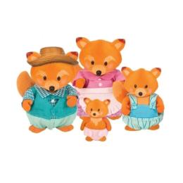 Набір фігурок Lil Woodzeez Сімя Лисичок 6483