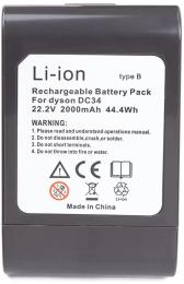 Акумулятор для пилососа PowerPlant DC34