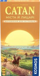 Настільна гра Rozum (R105UA) CATAN: Міста й лицарі. Доповнення для 56 гравців