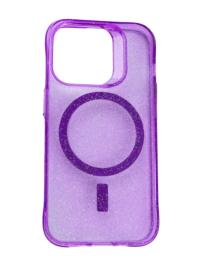 Чохол-накладка EpiK TPU Radiance with MagSafe для Apple iPhone 16 (6.1) Purple
