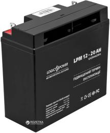 Акумулятор для ДБЖ LogicPower 12V 20Ah (LP4163) AGM