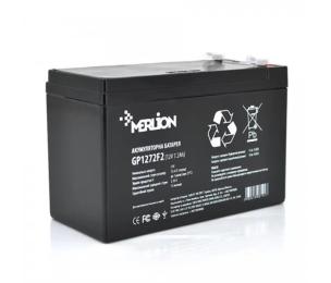 Акумулятор для ДБЖ Merlion 12V 7.2 AH (GP1272F2B/06008) AGM