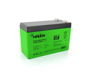 Акумулятор для ДБЖ Merlion 12V 9AH Green (G-MLG1290F2/12648) AGM