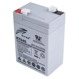 Акумулятор для ДБЖ Ritar 6V 4.5 Ah 20 Gray (RT645) AGM свинцево-кислотна