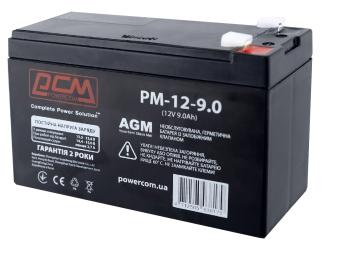 Акумулятор для ДБЖ PowerCom 12V 9Ah (PM-12-9)