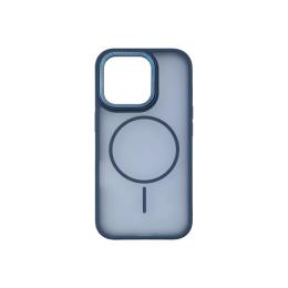 Чохол-накладка Infinity MagSafe Slim Corrugated Cover для iPhone 13 Blue