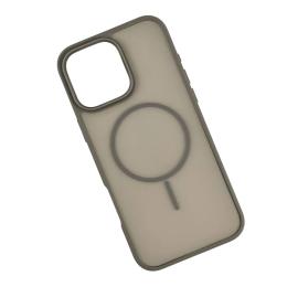 Чохол-накладка Infinity MagSafe Corrugated Mate Cover для iPhone 13 Gray