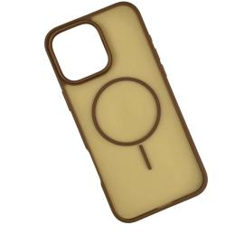 Чохол-накладка Infinity MagSafe Corrugated Mate Cover для iPhone 13 Beige