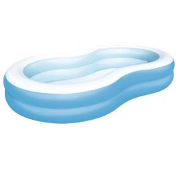 Басейн Bestway 54117 Blue дитячий, надувний, 262x157x46см