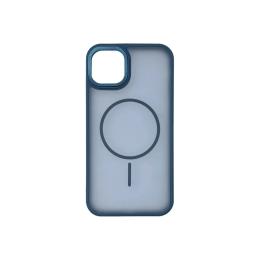 Чохол-накладка Infinity MagSafe Slim Corrugated Cover для iPhone 12 Pro Max Blue