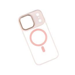 Чохол-накладка Infinity MagSafe Corrugated Cover для iPhone 17 Pro Pink
