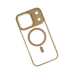 Чохол-накладка Infinity MagSafe Corrugated Cover для iPhone 17 Pro Beige