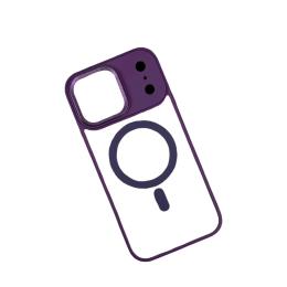 Чохол-накладка Infinity MagSafe Corrugated Cover для iPhone 17 Pro Max Violet