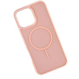 Чохол-накладка Infinity MagSafe Corrugated Mate Cover для iPhone 13 Pink