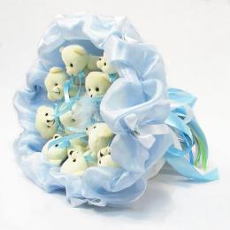 Букет з іграшок Igratoria Ведмедики 5285IT Sky Blue 11шт