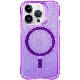 Чохол-накладка EpiK TPU Radiance with MagSafe для Apple iPhone 16 Pro (6.3) Purple