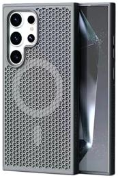 Чохол-накладка Infinity TPU + PC AeroCool with MagSafe для Samsung S23 FE 5G (S711) Gray