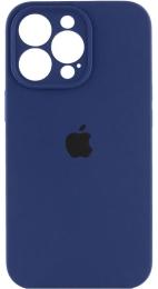 Чохол-накладка EpiK Silicone Case Full Camera Protective (AA) для Apple iPhone 17 Pro Max Deep Navy