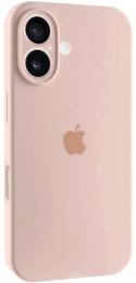 Чохол-накладка EpiK Silicone Case Full Camera Protective (AA) для Apple iPhone 17 Pink Sand