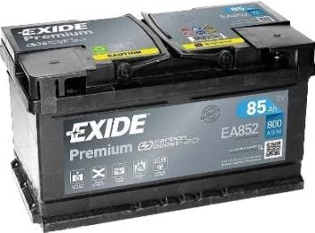 Автомобільний акумулятор Exide PREMIUM 85A (EA852)