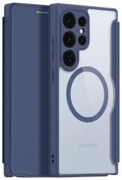 Чохол-книжка Dux Ducis Skin X Pro with MagSafe для Samsung S24 Ultra 5G Blue (S928)