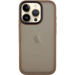 Чохол-накладка EpiK TPU + PC Metal Buttons для Apple iPhone 16 Pro Max (6.9) Gold