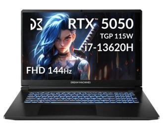 Ноутбук Dream Machines RG5050-17 (RG5050-17UA31) Black