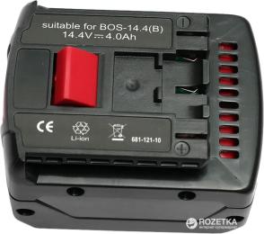 Акумулятор для електроінструменту PowerPlant Bosch GD-BOS-14.4 (B) DV00PT0003 10.8 В Li-Ion 4 Агод