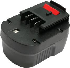 Акумулятор для електроінструменту PowerPlant Black&amp;Decker GD-BD-12 (B) DV00PT0025 12 В Ni-Cd 2 Агод