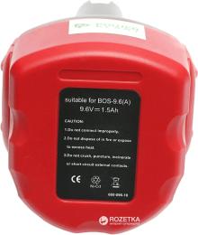 Акумулятор для електроінструменту PowerPlant Bosch GD-BOS-9.6 (A) DV00PT0029 9.6 В Ni-Cd 1.5 Агод