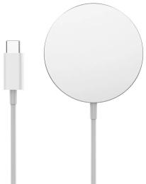 Бездротовий зарядний пристрій ColorWay CW-CHW27Q White (MagSafe Charger 15 W (CW-CHW27Q-WT)