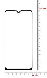 Захисне скло BeCover для ZTE Blade A7s 2020 Black