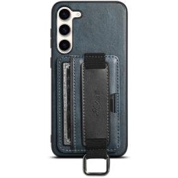 Чохол-накладка EpiK Wallet case and straps для Samsung Galaxy S24 Blue