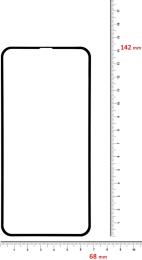 Захисне скло BeCover для Apple iPhone XR Black (702621)