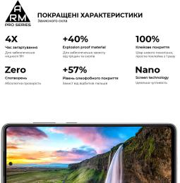 Захисне скло ArmorStandart Pro для Samsung Galaxy A72 Black