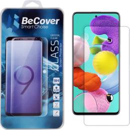 Захисне скло BeCover Crystal Clear Glass для Samsung Galaxy A51 A515 Transparent