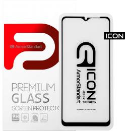 Захисне скло ArmorStandart Icon для Samsung Galaxy A12 (A125) Black