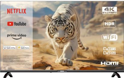 Телевізор Edler AK50UHD22 W Black 50