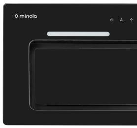 Витяжка Minola HBI 6673 BL GLASS 1000 LED Line