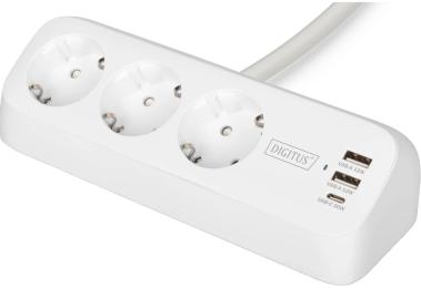 Мережевий фільтр Digitus DA-70626 White