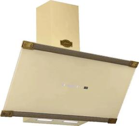 Витяжка Kaiser AT6445ElfADEco Ivory похила, 60 см,1250 м. куб, 3 швидкості, ретро