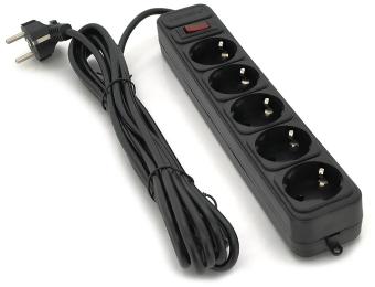 Мережевий фільтр Gembird ALFA W550 Black