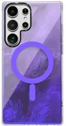 Чохол-накладка EpiK TPU Shiny Mountain (MagFit) для Samsung Galaxy S26 Ultra Purple