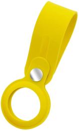 Чохол-брелок ArmorStandart Silicone Loop with Button ARM58926 Yellow для AirTag
