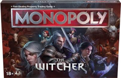 Настільна гра Winning Moves WITCHER  -  Monopoly UK (WM04623-EN1-6)