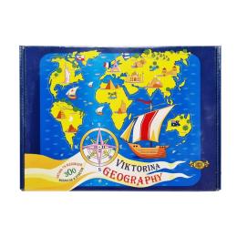 Настільна гра Мастер Географічна вікторина MKL1004